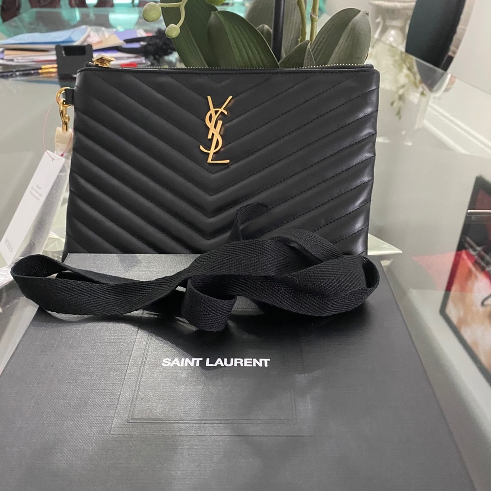 SOLD,  SOLD,SOLD Brand news SaintLaurent pouch